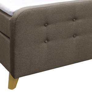 Boxspringbett Nordic Webstoff - 140 x 200cm - H3