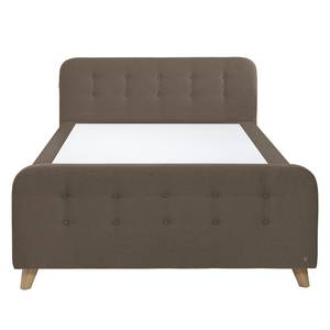 Boxspringbett Nordic Webstoff - 140 x 200cm - H3