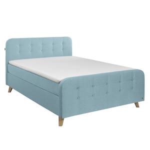 Boxspringbett Nordic Webstoff - 140 x 200cm - H3