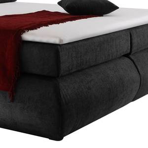 Boxspringbett Pennington Microvelours - Anthrazit