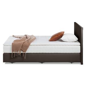 Boxspringbett Ramona VI Kunstleder Braun - 140 x 200cm