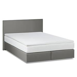 Letto boxspring Ramona VI Grigio - 140 x 200cm