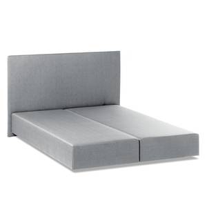 Letto boxspring Ramona VII Color grigio chiaro - 140 x 200cm