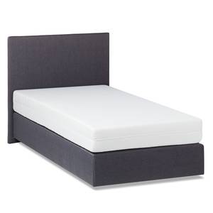 Boxspringbett Ramona VII Strukturstoff - Anthrazit - 90 x 200cm