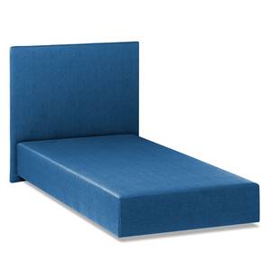 Boxspringbett Ramona VII Strukturstoff - Brilliantblau - 90 x 200cm