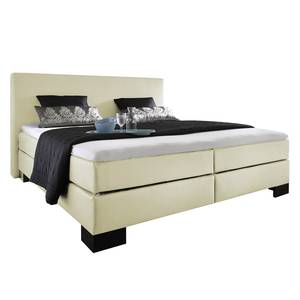 Lit boxspring Reno II Beige clair - 200 x 200cm