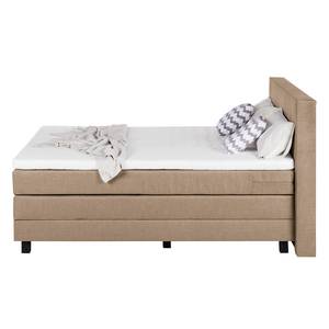 Boxspring Superior Night Gemêleerd beige - 200 x 200cm - H3 medium