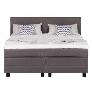 Boxspringbett Splendid Night Anthrazit - 200 x 200cm - H3