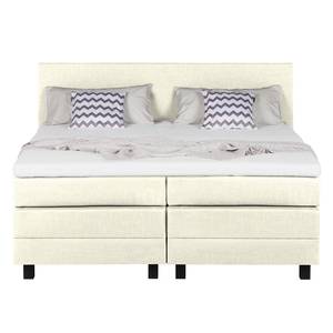 Boxspringbett Splendid Night Ecru - 200 x 200cm - H3