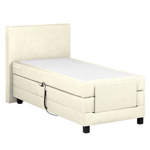 Boxspringbett Brilliant Night (motorisch verstellbar) - Creme - 100 x 200cm - H3