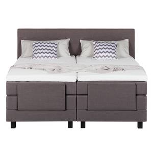 Boxspringbett Platinum Night (motorisch verstellbar) - Braun Meliert - 160 x 200cm - H2