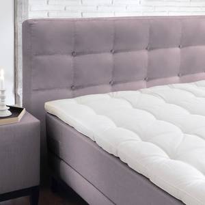 Boxspringbett Silver Night I Lavendel - 140 x 200cm - H3