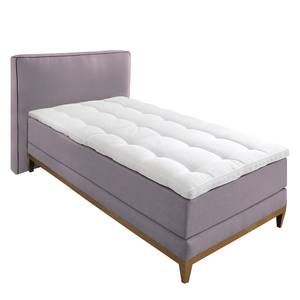 Boxspring Silver Night II Lavendel - 100 x 200cm - H3 medium