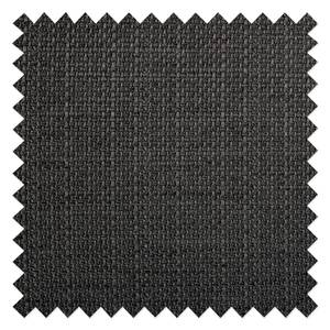 Boxspring Smood geweven stof - antracietkleurig - Antraciet - 140 x 200cm - Met hoofdeinde - Zonder matras