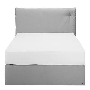 Boxspringbett Soft Cloud Stof TUS: 19 light grey - 140 x 200cm - H3 medium