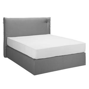 Boxspringbett Nordic Box XL Stoff TUS: 9 graphite - 140 x 200cm - H3