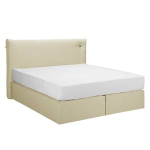 Boxspringbett Soft Cloud Stof TUS: 1 ecru - 160 x 200cm - H2 zacht