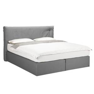 Boxspringbett Nordic Box XL Stoff TUS: 9 graphite - 200 x 200cm - H3