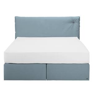 Boxspringbett Nordic Box XL Stoff TUS: 6 sky blue - 200 x 200cm - H3