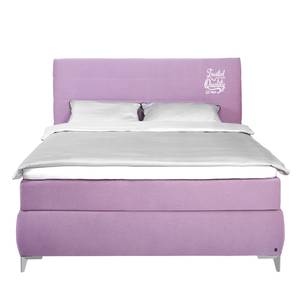 Boxspringbett Soft Line Webstoff Stoff TIM: 7 rosa - 120 x 200cm - H2