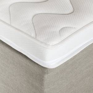 Lit boxspring Mälby Tissu - Beige - 160 x 200cm