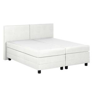 Lit boxspring Superior Night III Blanc pur - 200 x 200cm - D3 medium