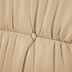 Boxspringbett Wolke7 II Echtleder Echtleder - Hellbraun - 160 x 200cm - H2