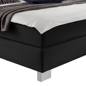 Boxspring Luxury Night II Zwart - 100 x 200cm - H2 zacht