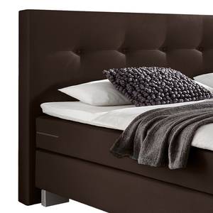 Boxspring Luxury Night II Bruin - 160 x 200cm - H2 zacht