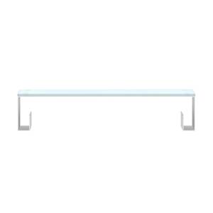 Support TV Z- FGA Verre blanc - Largeur : 57 cm