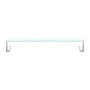 Support TV Z- FGA Verre blanc - Largeur : 82 cm