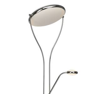 LED-Staande lamp Double Shine II Zwart/chroomkleurig