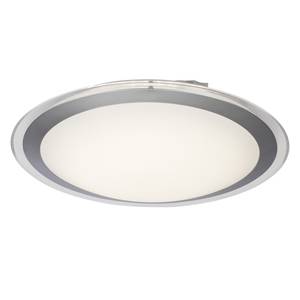 LED-Deckenleuchte Ciara Kunststoff / Edelstahl - 1-flammig - Durchmesser: 43 cm