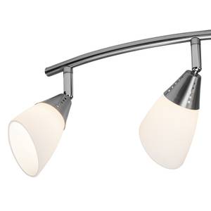 LED-plafondlamp Opalina opaalglas/staal - Aantal lichtbronnen: 4
