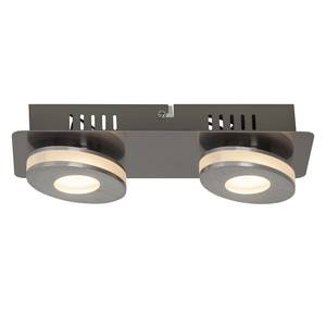 LED-wandlamp Crossing kunststof/aluminium - Aantal lichtbronnen: 2