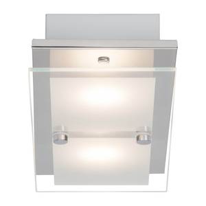 LED-Deckenleuchte World II Glas / Stahl - Flammenanzahl: 2