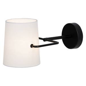 Wandlamp Bucket katoen/ijzer - 1 lichtbron