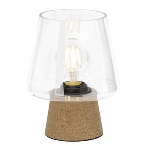 Tafellamp Jensen glas/kurk - 1 lichtbron