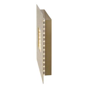 LED-wandlamp Pyramid speckled ijzer - Goud