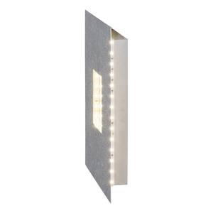 LED-wandlamp Pyramid speckled ijzer - Zilver