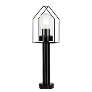 Sokkellamp Home glas/staal - 1 lichtbron