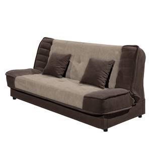 Schlafsofa Kallestad Webstoff Webstoff - Grau - Braun / Cappuccino