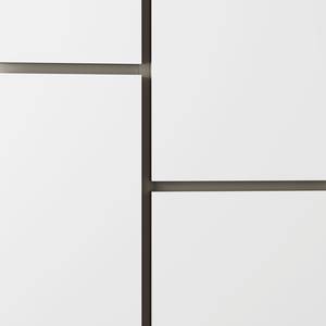 Regal Emporior VI Beige - Weiß - Holzwerkstoff - 227 x 221 x 33 cm