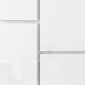 Regal Emporior VI Weiß - Holzwerkstoff - 227 x 221 x 33 cm