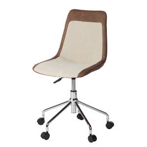 Chaise de bureau Alavus Imitation cuir / Métal