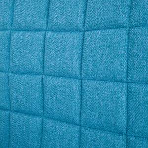 Bureaustoel Arava geweven stof/metaal - Blauw