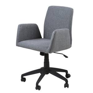 Chaise de bureau pivotante Binetto Tissu / Nylon
