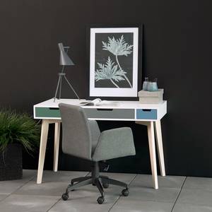 Sedia da ufficio Binetto -Tessuto/Nylon Grigio - Materiale sintetico - Tessile - 54 x 93 x 58 cm
