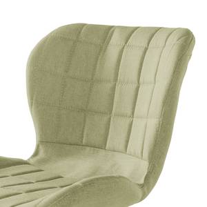 Chaise de bureau Harmi Tissu / Matériau synthétique - Beige vert
