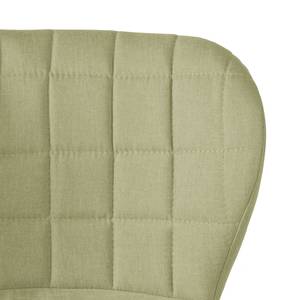 Chaise de bureau Harmi Tissu / Matériau synthétique - Beige vert